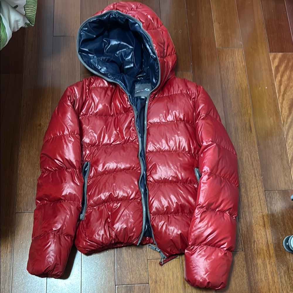 Duvetica Red Puffer Jacket